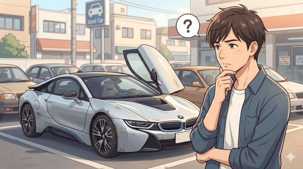 BMW i8の中古はなぜ安い？後悔しないための維持費や故障リスク